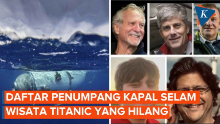 Daftar Penumpang Kapal Selam Wisata Titanic yang Hilang: Dari Miliarder…