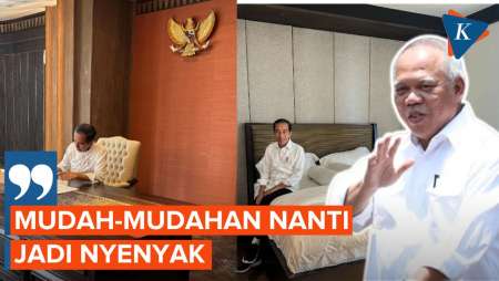 AC Sudah Terpasang di Istana Garuda, Menteri Basuki Jamin Presiden Jokowi Bisa Tidur Nyenyak