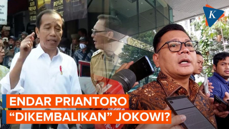 Saat Endar Priantoro yang Dipecat Firli “Dikembalikan” Jokowi