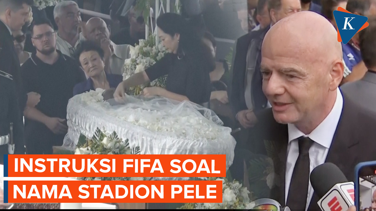 Presiden FIFA Minta 1 Stadion di Setiap Negara Gunakan Nama Pele