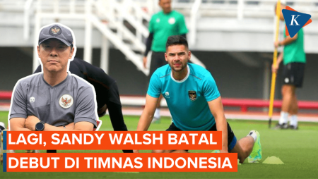 Sandy Walsh Batal Bela Timnas Indonesia Lawan Argentina dan Palestina