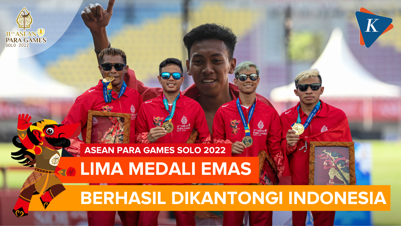 Indonesia Tambah Lima Medali Emas di Hari Kedua ASEAN Para Games 2022
