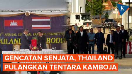 Resmi Gencatan Senjata, Thailand Bebaskan 18 Tentara Kamboja