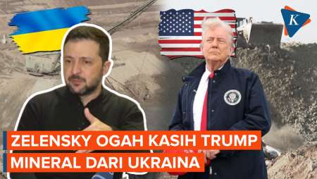 Zelensky Tolak Proposal Trump soal Akses Mineral di Ukraina