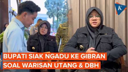 Viral Bupati Siak Cegat Gibran: Curhat Warisan Utang Rp 400 M, Minta DBH Cair