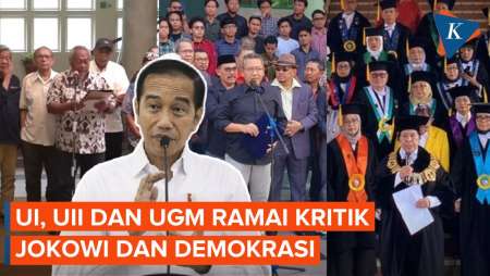 Ramai UGM, UII, dan UI Soroti Jokowi dan Demokrasi di Indonesia