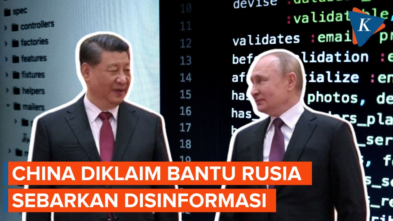 China Disebut Habiskan Miliaran Dolar AS untuk Bantu Disinformasi Pro-Rusia