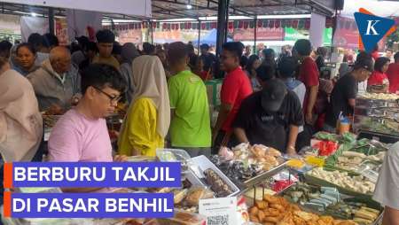 Puluhan Tahun Takjil Pasar Benhil Jadi Langganan Buka Puasa