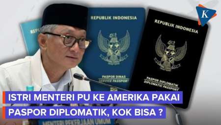 Istri Menteri PU Ikut Ke Amerika Pakai Paspor Diplomatik, Bagaimana Aturannya?