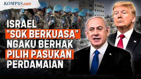 Israel “Sok Kuasa" Di Gaza, Berhak Tentukan Pasukan Perdamaian