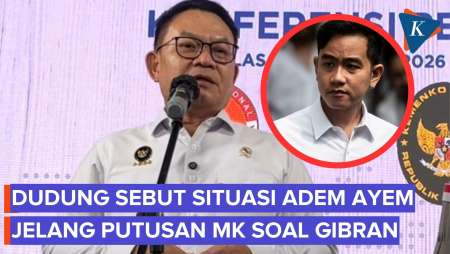 Menko Dudung Ungkap Situasi Politik Adem Ayem Jelang Putusan MK Soal Ijazah Gibran