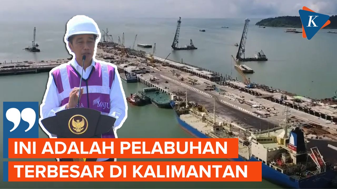 Jokowi Resmikan Terminal Kiji di Kalimantan Barat