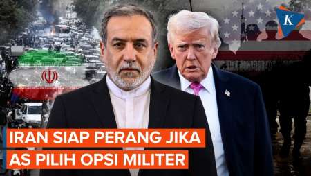 Iran Tegaskan Siap Perang Jika AS Pilih Opsi Militer