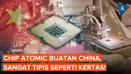 China Ciptakan Chip Atomic "Super" Tipis, Tebalnya Beberapa Atom