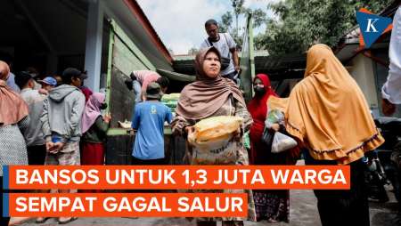 Dari 1,3 Juta Warga yang Gagal Dapat Bansos, Setengahnya Sudah Dicairkan