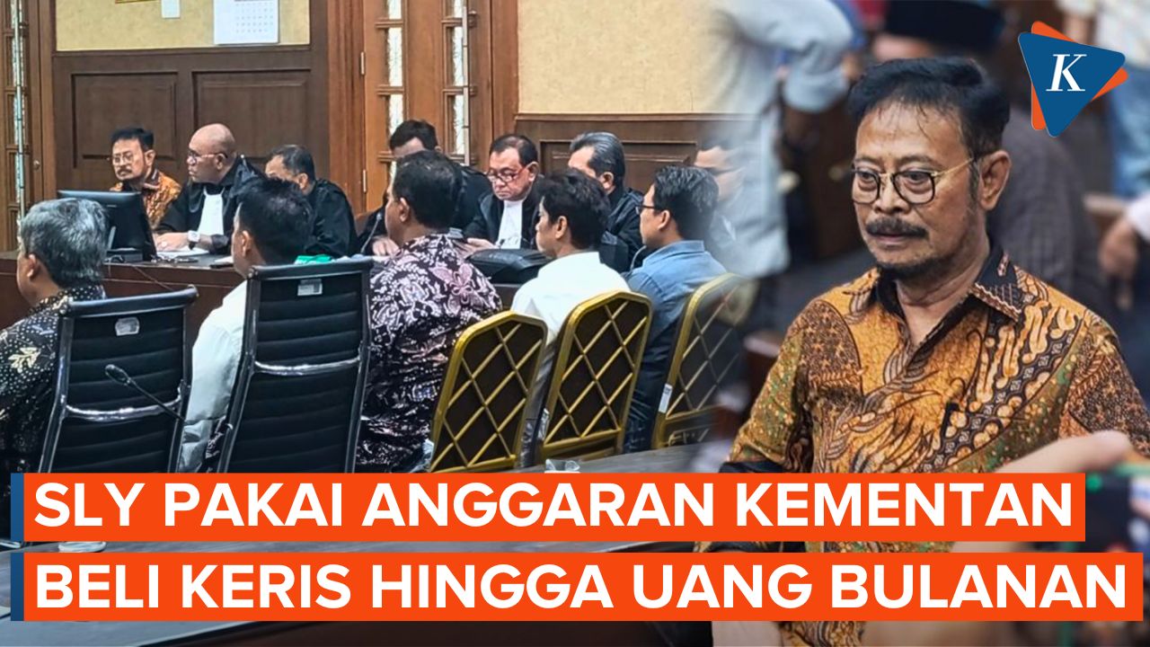 Video Sidang Syl Ungkap Fakta Baru Dari Beli Keris Sampai Uang Bulanan Pakai Anggaran Kementan 4096