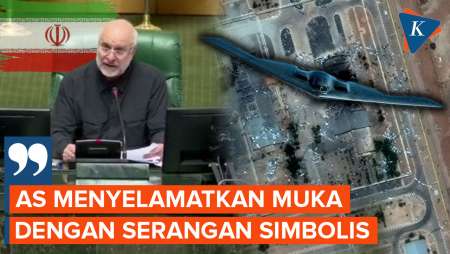 Iran: Bom AS ke Situs Nuklir Cuma Serangan Simbolis