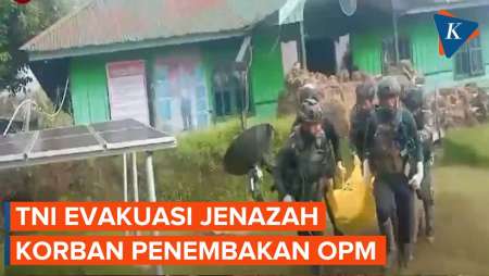 Kirim Heli dan Pasukan Bersenjata Lengkap, TNI-Polri Evakuasi Korban Serangan OPM