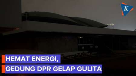 Gedung DPR Gelap Gulita Demi Hemat Energi, Lift Dan AC Mati
