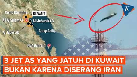 Bukan Diserang Iran, 3 Jet Tempur AS Yang Jatuh Di Kuwait Ternyata Korban Salah Tembak