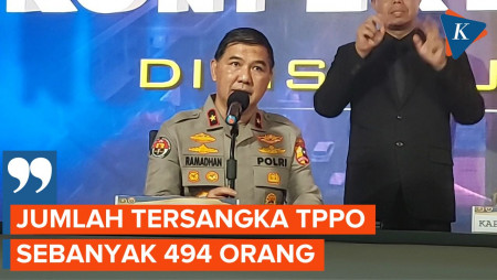 Satgas TPPO Polri Tangkap 494 Tersangka dalam 2 Pekan Operasi