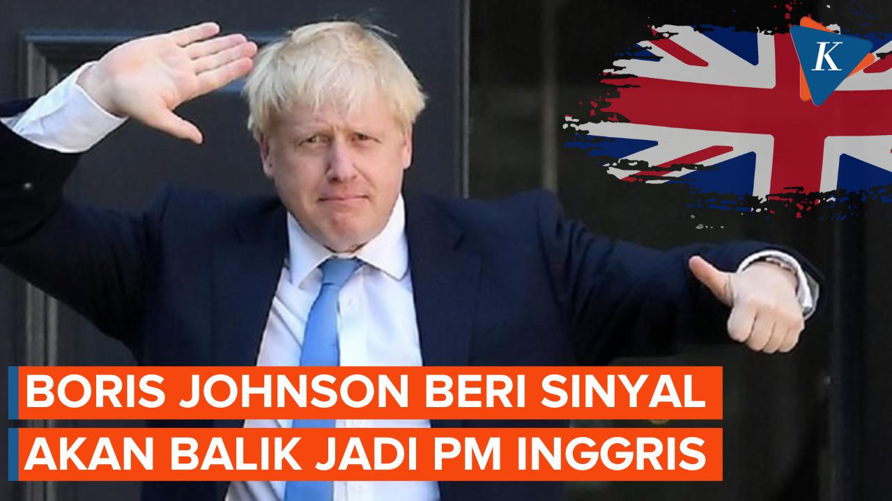 Boris Johnson Mendarat di Inggris, Bakal Rebut Kembali Pos Perdana Menteri?