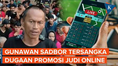 Gunawan Sadbor Ditetapkan Tersangka Dugaan Promosi Judi Online