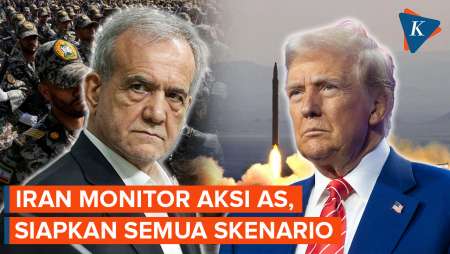 Presiden Iran Monitor Aksi AS, Siapkan Semua Skenario