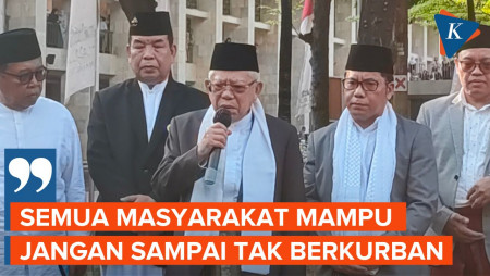 Wapres Ajak Masyarakat Berkurban di Hari Raya Idul Adha