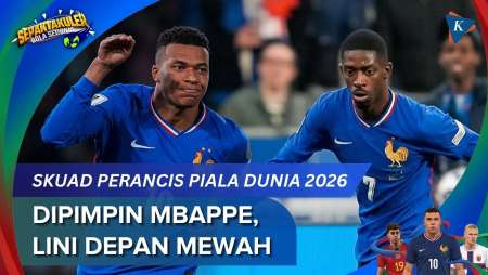 Daftar Skuad Perancis di Piala Dunia 2026: Dipimpin Mbappe, Lini Serang Mewah!
