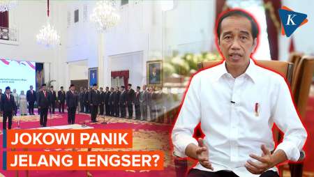 Reshuffle Menteri Jelang Lengser, Presiden Jokowi Panik?