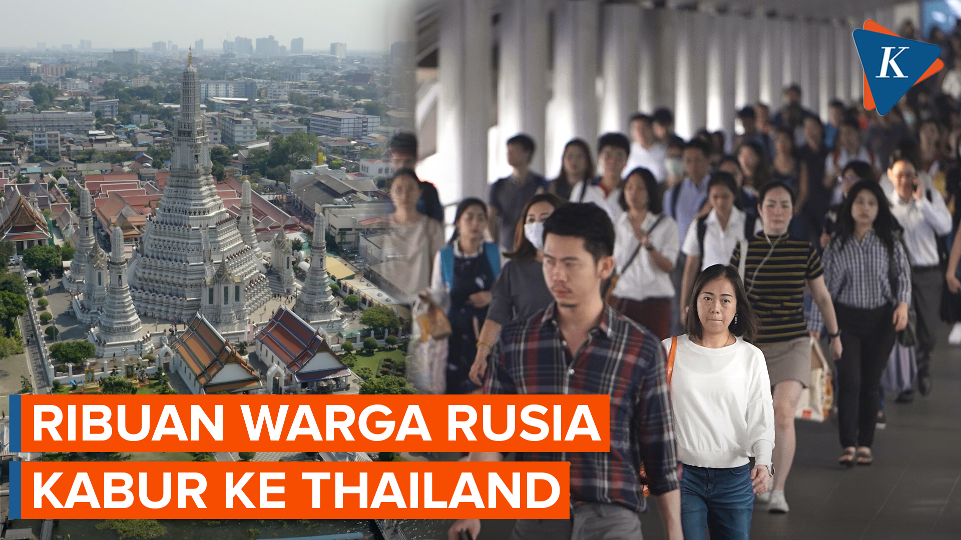 Hindari Perang, Ribuan Warga Rusia Kabur ke Thailand