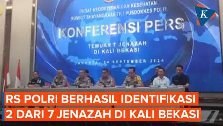 Terungkap! Hasil Identifikasi 2 dari 7 Jenazah di Kali Bekasi