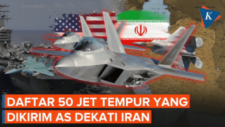 AS Kirim 50 Jet Tempur Lebih Dekati Iran, Ada F-35 Dan Early Warning Plane!