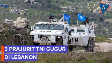 Bertambah Jadi 3 Prajurit TNI Gugur Di Tengah Serangan Israel Ke Lebanon
