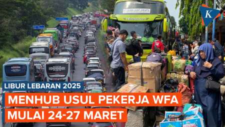 Menhub Usulkan PNS dan Karyawan WFA 24 -27 Maret Sebelum Libur Lebaran 2025