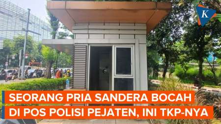 Seorang Pria Sandera Bocah di Pos Polisi Pejaten, Begini Kondisi TKP