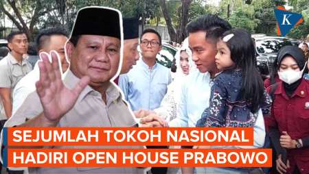 Gibran dan Keluarga Silaturahmi ke Rumah Prabowo di Jakarta
