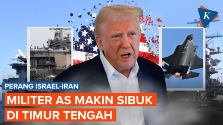Trump Tunda Serangan, tapi AS Terus Tambah Kekuatan Militer di Sekitar Iran