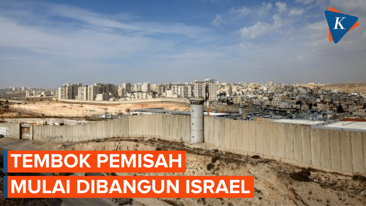 Israel Mulai Bangun Tembok Pemisah di Wilayah Utara Tepi Barat