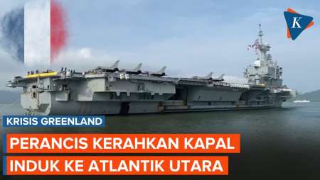 Greenland Masih Memanas, Perancis Kerahkan Kapal Induk Ke Atlantik Utara