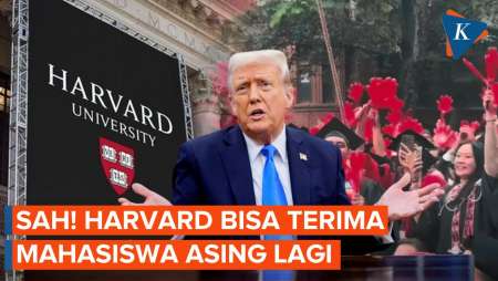 Harvard Menang Gugatan atas Pemerintahan Trump! Bisa Terima Mahasiswa Asing Lagi