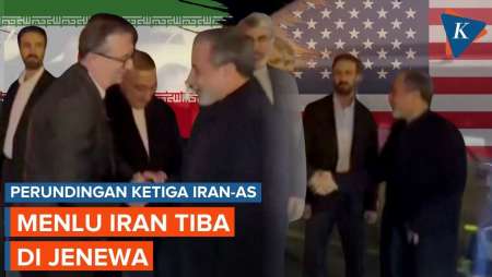 Menlu Iran Tiba Di Jenewa Untuk Perundingan Ketiga Iran-AS