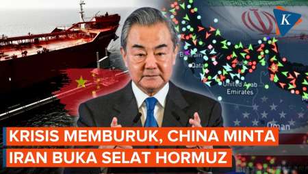 China Desak Iran Buka Selat Hormuz, Tapi Sekaligus Peringatkan AS
