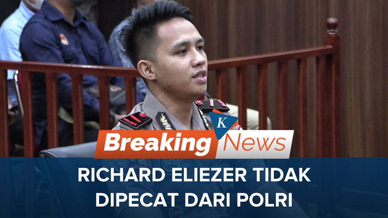 [BREAKING NEWS] Hasil Sidang Etik, Richard Eliezer Tetap Anggota Polri, Tidak Dipecat