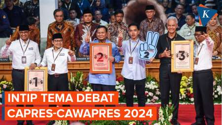 Tema Debat Capres-Cawapres, Salah Satunya Hukum dan HAM