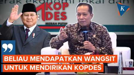 Menkop Ungkap Awal Mula Kopdes Merah Putih, Sebut Prabowo Dapat 'Wangsit' Sebelum Diluncurkan