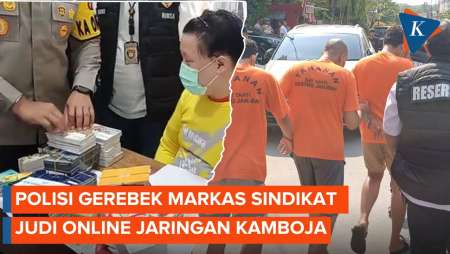 [FULL] Polisi Gerebek Markas Sindikat Judi Online Jaringan Kamboja di Cengkareng Jakbar