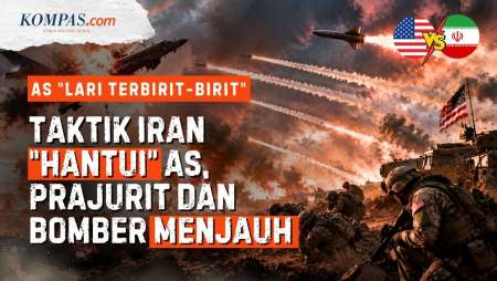 Bukti Iran Bikin AS "Kabur": Jet Bomber Ditarik, Pangkalan Ditinggalkan