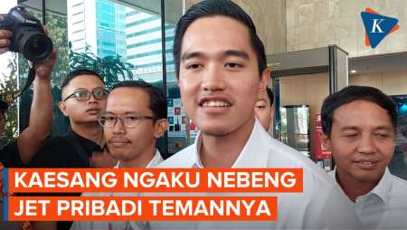 [FULL] Kaesang Mengaku Hanya Nebeng Jet Pribadi Teman